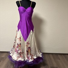 Standard Kleid/ Ballroom dress/Tanzkleid in Tanfarbe  Gold Gr 38  Neu Mehrfarbig