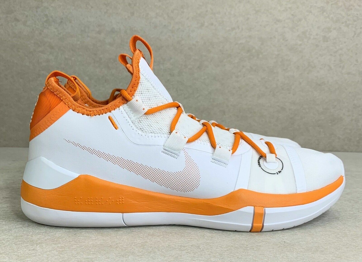NIKE Kobe AD Exodus TB White Orange DEVIN BOOKER Phoenix Suns