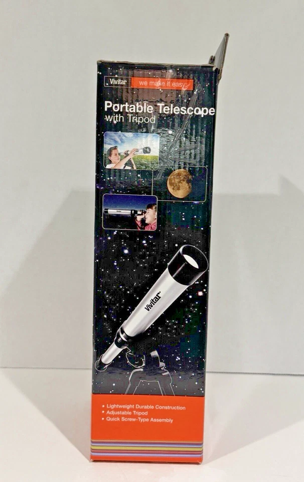 Vivitar Portable Telescope With Tripod  Perfect Gor Kid. Perfect Child Gift - Image 4 of 4