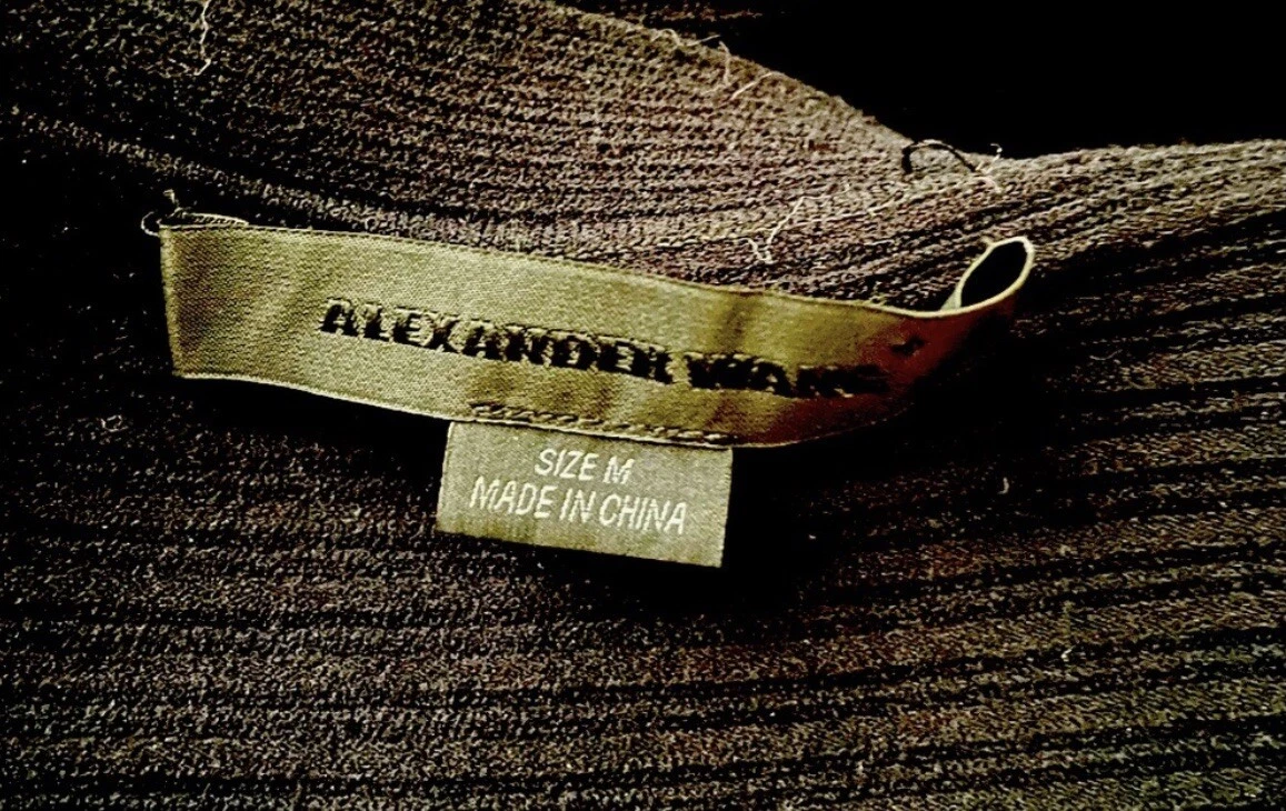 Abito bodycon Alexander Wang in jersey a costine M. orig $375