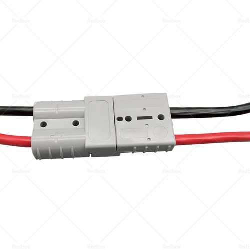 2x Premium 175AMP Anderson Style Plug Exterior Connector DC Power SOLAR CARAVAN - Picture 6 of 11
