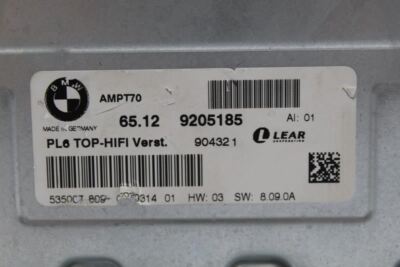 2007-2014 BMW 750I 740I 750LI 740LI AUDIO RADIO LEAF TOP HIFI 