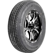2 Assemblies Diamondback DR653 ST 205/75R15 D 8 Ply 15x5 5x4.5 Black Machined