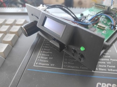 GOTEK Amstrad CPC Player -USB-Schräges OLED Display-Rotary-Buzzer (Set1)