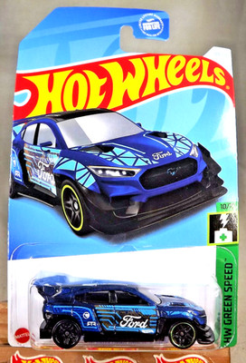 2024 Hot Wheels Treasure Hunt #129 HW Green Speed 10/10 FORD MUSTANG MACH-E 1400