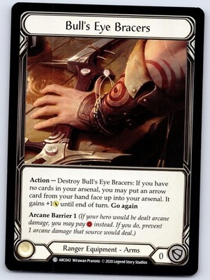 FAB - Bull's Eye Bracers - ARC042 - Unlimited Edition Normal - LP