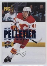 2023-24 Upper Deck Fleer Ultra Rookies Blue Foil /399 Jakob Pelletier #207 12a0