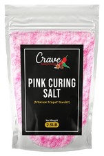 Crave Pink Curing Salt 1 2.5 LB JUMBO XL Bag - Prague 40 Ounce Pack of 1 