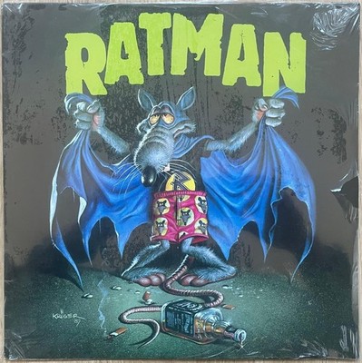 Risk   Ratman, Vinyl, 1. PRESS GERMANY 1989, MINT, STILL SEALED, NEW