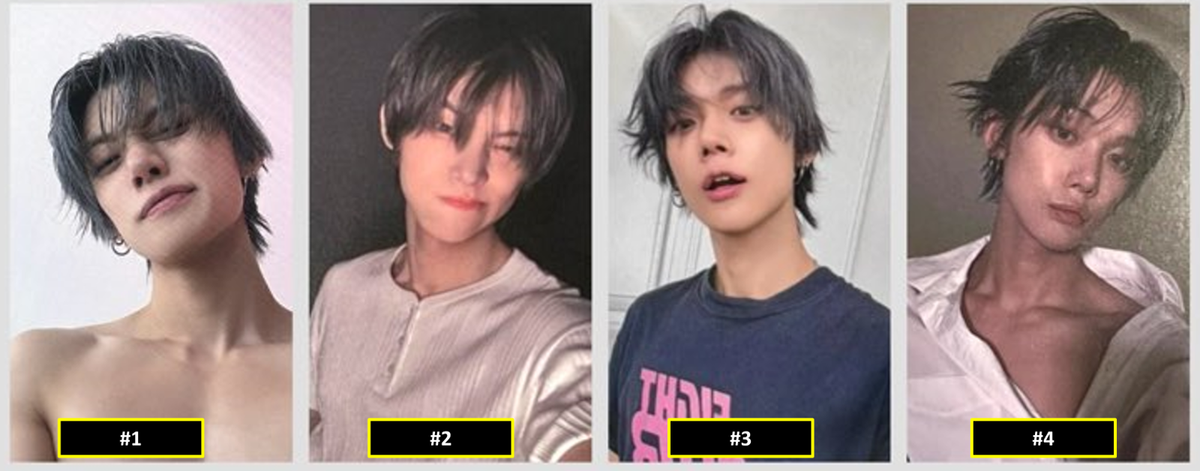 TXT YEONJUN NO LABELS PART ALBUM PHOTOCARD SET-UP A/B/C TRUNK CASE