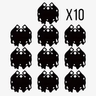 Auction Fabric Cloth Capes X10 For LEGO Minifigures Accessories Castle Fantasy