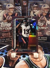 2025 Topps Chrome - Christian Kirk #117 Football Leather Refractor