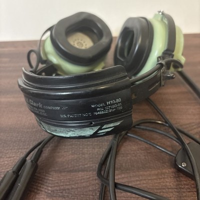 David Clark H10-80 Aviation Headset GA Plugs | eBay