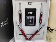 Montblanc Couple Gift Set – Luxurious Pen & Red Ballpoint Pen Set
