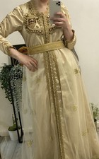 Moroccan Kaftan Long Dress Women's