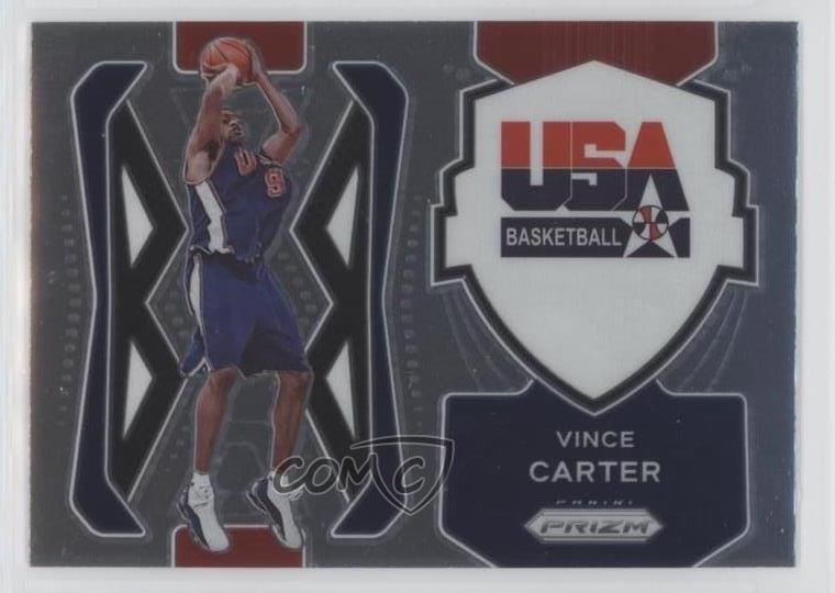 2021-22 Panini Prizm USA Basketball Vince Carter #6 HOF 12g7