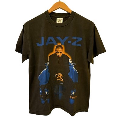 Jay-Z Roc A Fella 90s Hip Hop Rap T-shirt Vintage Reprint Single
