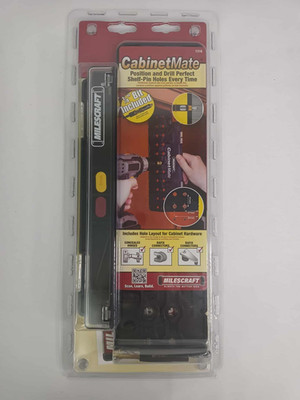 Milescraft #1316 CabinetMate Position and Drill System Layout for Perfect Holes