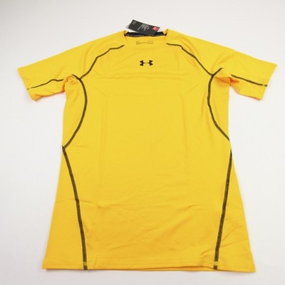  Under Armour HeatGear Compression Top Men's Gold New with Tags Multiple Sizes