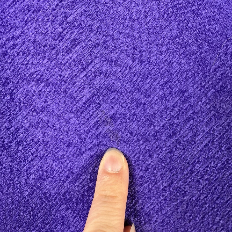 J.Crew 双布羊毛大衣 12 安静豪华 Old Money Preppy 意大利紫色 — 第 4/4 张图片