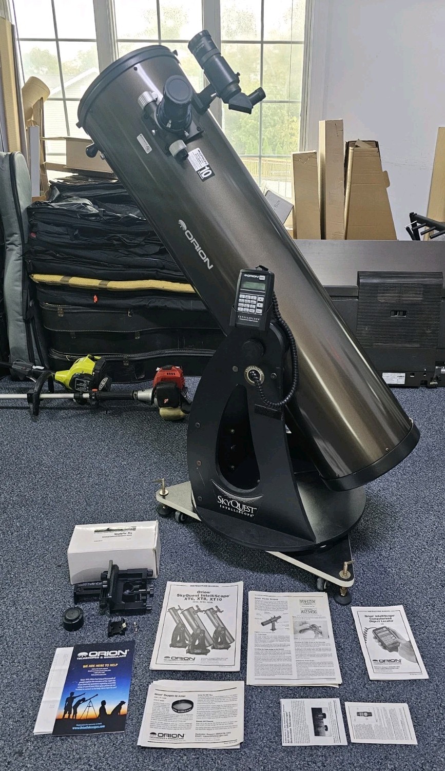 Orion SkyQuest XT10i IntelliScope Dobsonian Reflector Telesc