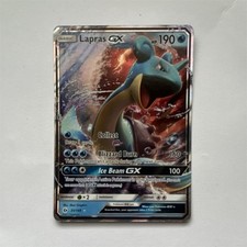 Pokémon Lapras GX Ultra Rare SM Base Set 35/149 Basic 190 HP Ice Beam GX