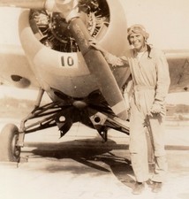 Vintage Pilot Photo Lot Cockpit Airplane How Do You Like My Plane