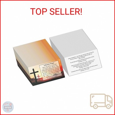 Moorovgi A Sinner's Prayer Pocket Scripture Cards,Mini Gospel Tract Card Plan of