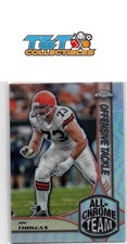 Joe Thomas 2024 Topps Chrome All-Chrome Team Refractor #ACT-11 Browns 77