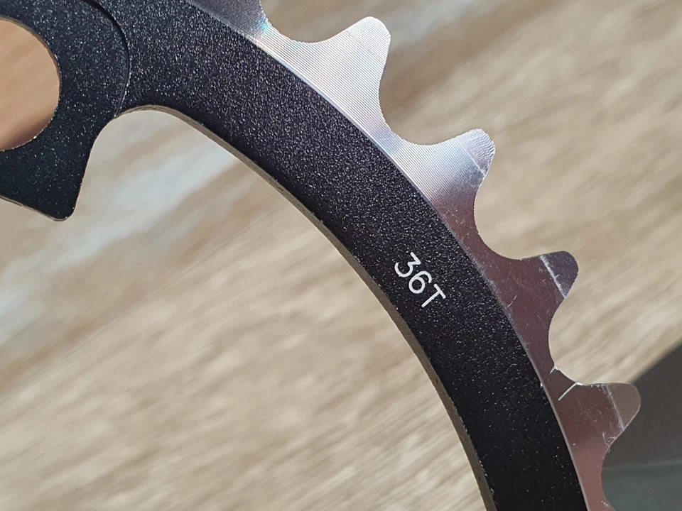 36t FSA 5 Arm Black Chainring 110 BCD - Image 4 of 4