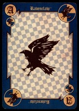 2015 Harry Potter Warner Bros. Hogwarts Crests Ravenclaw Poker Card ACE