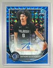 Anthony Black 2025 Bowman #BCA-AR Blue Geometric Refractor Chrome Auto 135/150