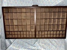 Vintage Hamilton Letterpress Printer Drawer/Tray/Shadow Box