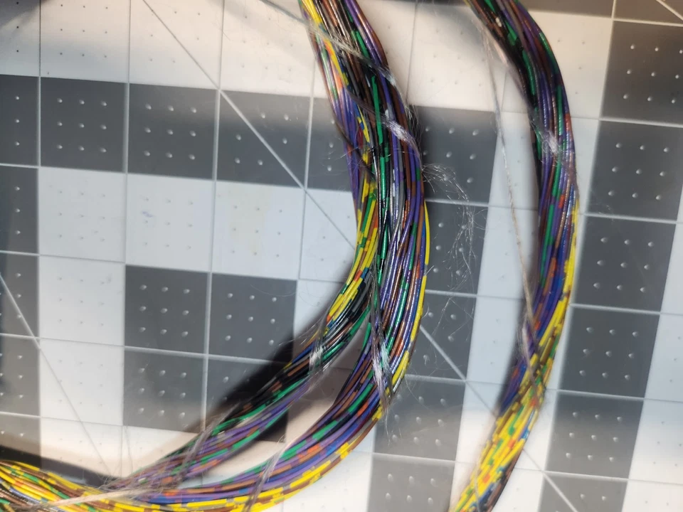 50 Strands Of 6 Ft 10 Inches Colorful Telephone Wire - Image 2 of 3