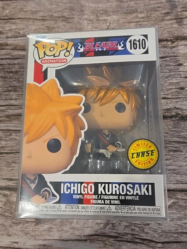 Funko POP! Animation Bleach Ichigo Kurosaki #1610 Limited CHASE NIB (189)