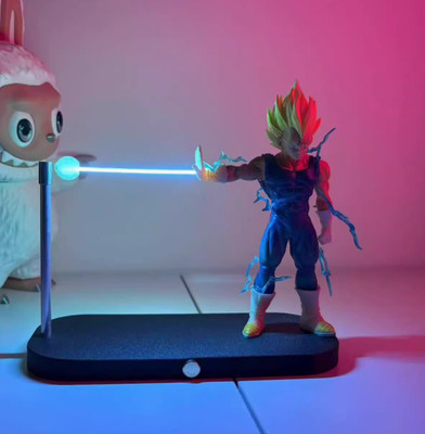 Dragon Ball z Vegeta Kamehameha Magnetic Touch Night Light Levitating Desk Lamp