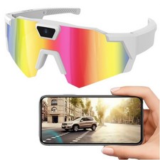Smart Camera Glasses, Outdoor Sports HD Recording Video, Cycling Action Sungl...