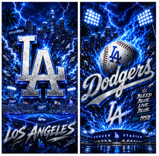Corn Hole Board Wrap - LA Dodgers