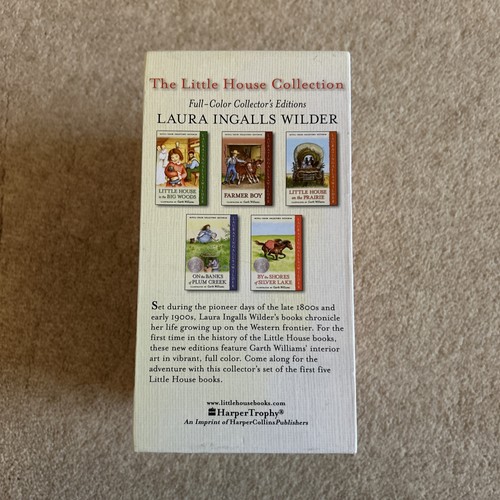 5x Little House Collection Laura Ingalls Wilder 2004 Taschenbuch Box Set - Bild 3 von 4