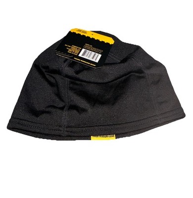Firm Grip Performance Fleece Beanie Black Hard Hat Liner One Size NWT 