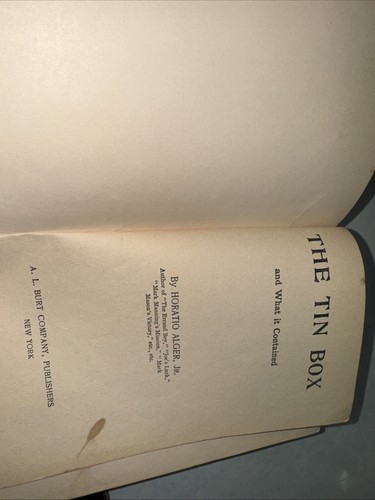HORATIO ALGER, JR. LOT OF 3 HURST & CO. Early 1900s Hardcover - Picture 7 of 12