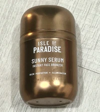 Isle Of Paradise Sunny Serum Instant Face Bronzer Skin Profector + Illuminator