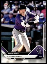 2025 Topps Now Nolan Jones #OD-261 Road to Opening Day Rockies PR: 256