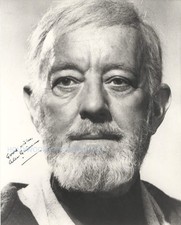 ALEC GUINNESS - Star Wars - SWAU Certified - GENUINE SIGNED AUTOGRAPH