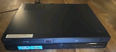 Sony RDR-VX555 DVD Recorder VCR VHS Combo HDMI No Remote Fully Tested