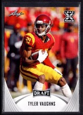 2021 Leaf Draft Tyler Vaughns Rookie USC Trojans #25