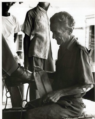 Boot Cleaner - Cuba Cuban (1950s)   Vintage Collectable Photo 937K