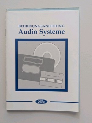 FORD PUMA (1999-2002), Bedienungsanleitung Audio System:Radio/CD 