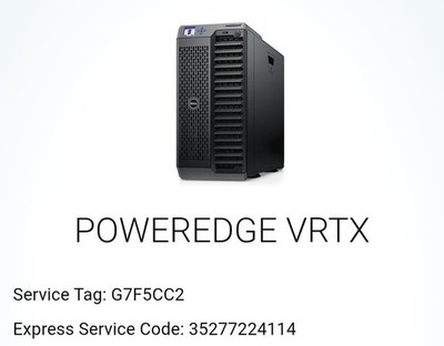 Dell PowerEdge VRTX Tower Server OHNE RAM OHNE SSD **SIEHE ALLE BILDER**