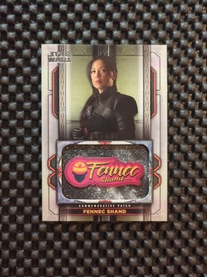 2022 Topps Star Wars Fennec Shand MP-14 Patch